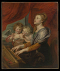 Saint Cecilia by Abraham van Diepenbeeck - Oil Painting canvas print