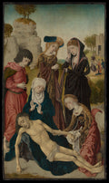 The Lamentation by Master of the Virgin among Virgins - Classic Art canvas print