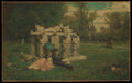In the Sun by Charles-Edouard de Beaumont - Oil Painting canvas print