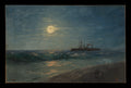 Ship by Moonlight by Ivan Konstantinovich Aivazovsky (Hovhannes Aivazian) - Oil Painting canvas print