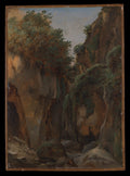 Ravine at Sorrento by Edouard Bertin - Classic Art canvas print
