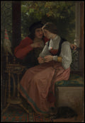 The Proposal by William Bouguereau - Academic canvas print