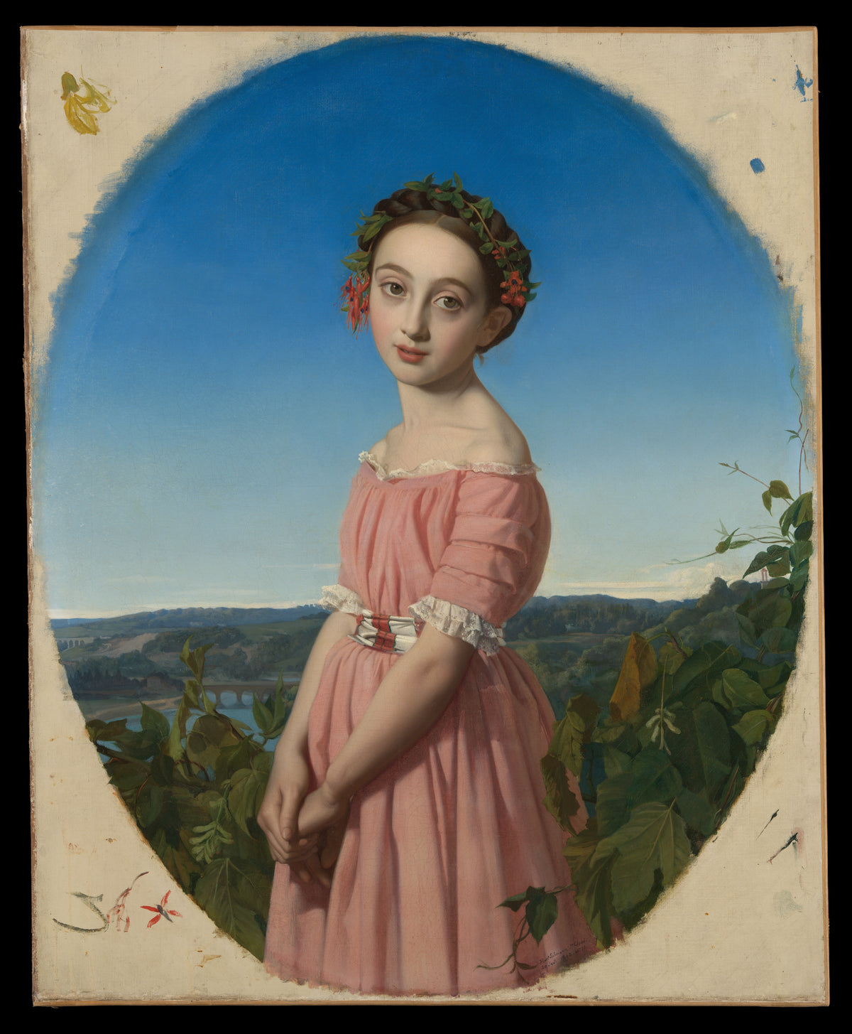 Faustine Lo 18321865 by Henri Lehmann - Oil Painting canvas print