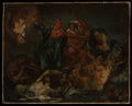 Copy after Delacroix's Bark of Dante by Edouard Manet - Impressionist canvas print