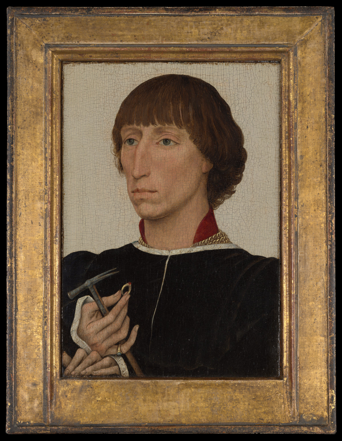 Francesco d'Este born ca. 1429, died after 1486 by Rogier van der Weyden - Northern Renaissance canvas print