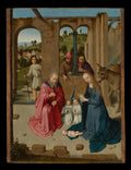 The Nativity by Gerard David - Classic Art canvas print
