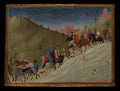 The Journey of the Magi by Sassetta (Stefano di Giovanni) - Tempera canvas print