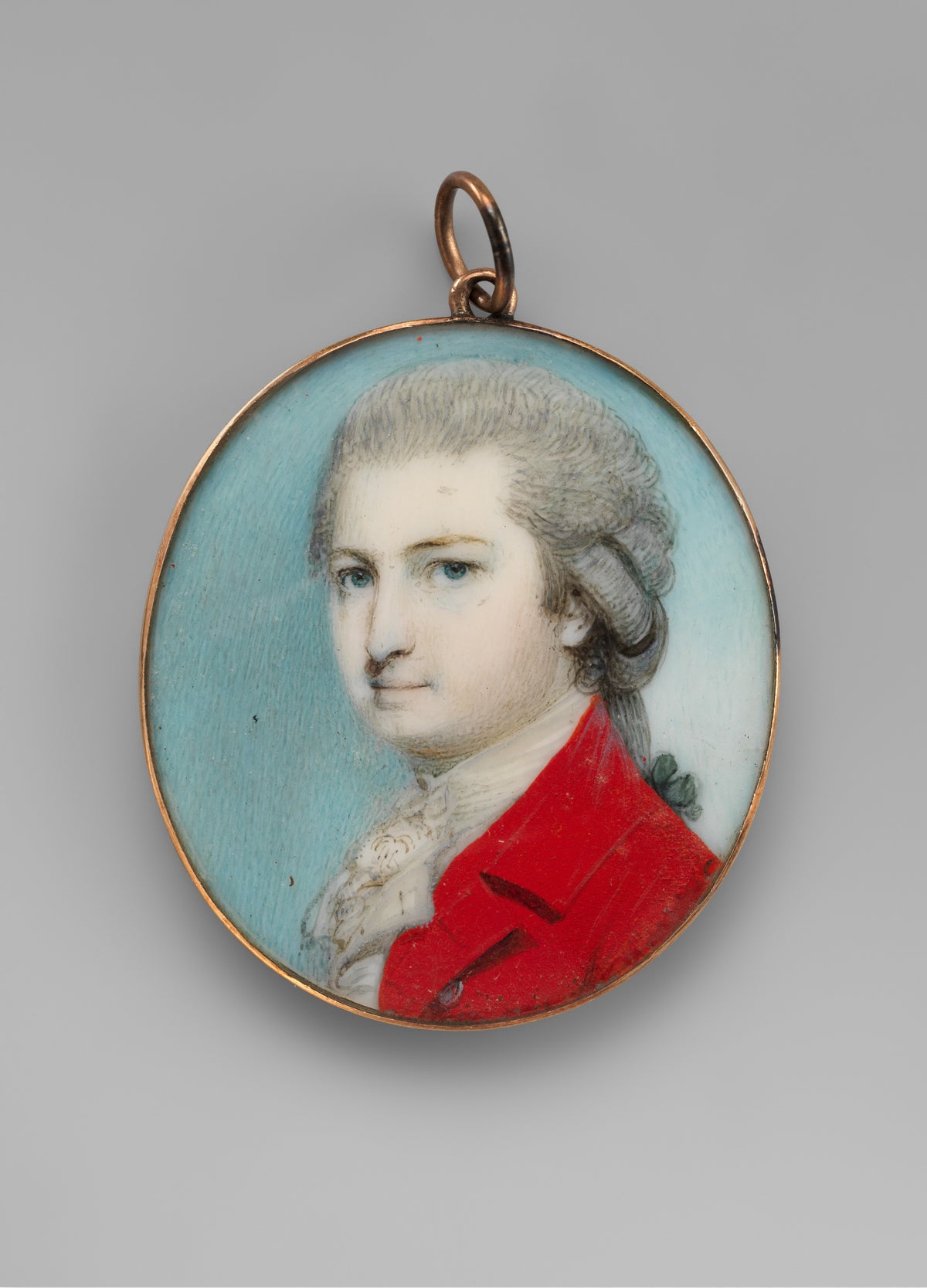 Portrait of a Man by George Engleheart - Classic Art canvas print