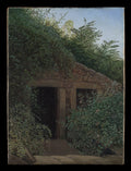 An Overgrown Mineshaft by Carl Gustav Carus - Classic Art canvas print