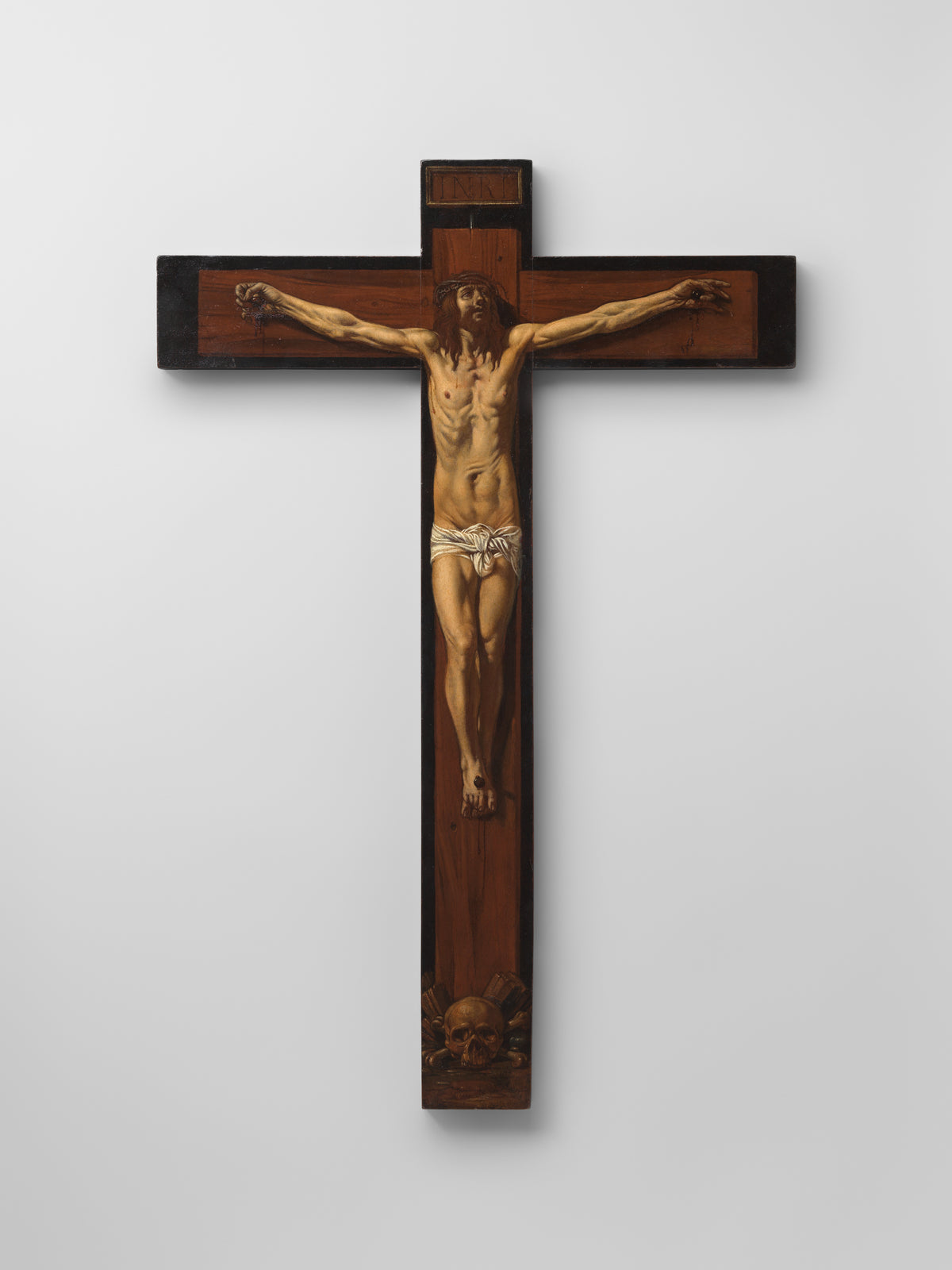 Christ on the Cross by Cecco del Caravaggio (Francesco Buoneri) - Baroque canvas print