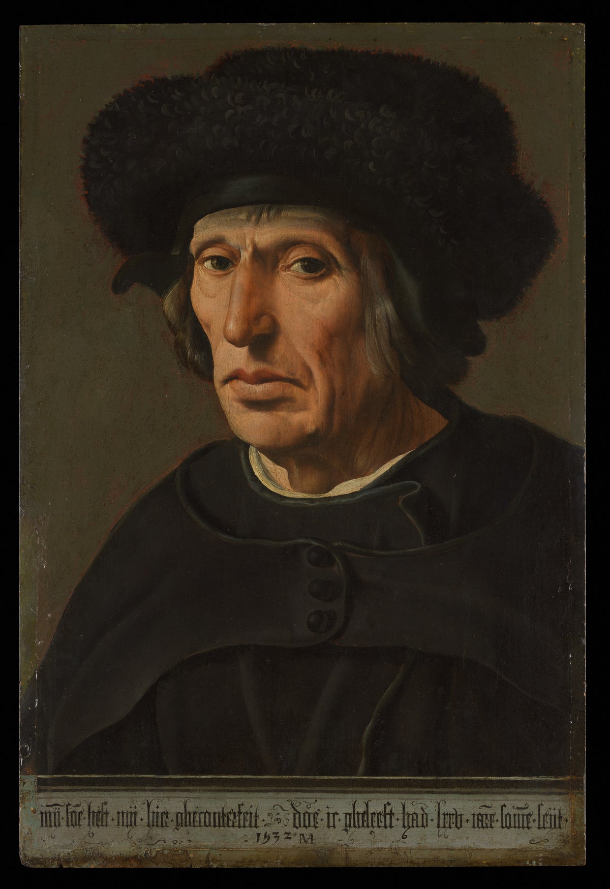 Jacob Willemsz van Veen 14561535, the Artist's Father by Maarten van Heemskerck - Classic Art canvas print