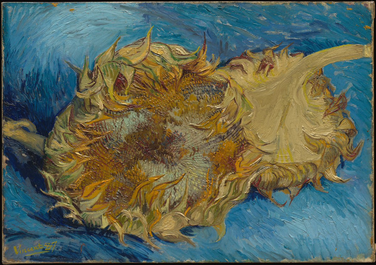 Sunflowers by Vincent van Gogh - Post-Impressionist canvas print
