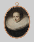 Portrait of a Woman by David Baudringhien - Classic Art canvas print