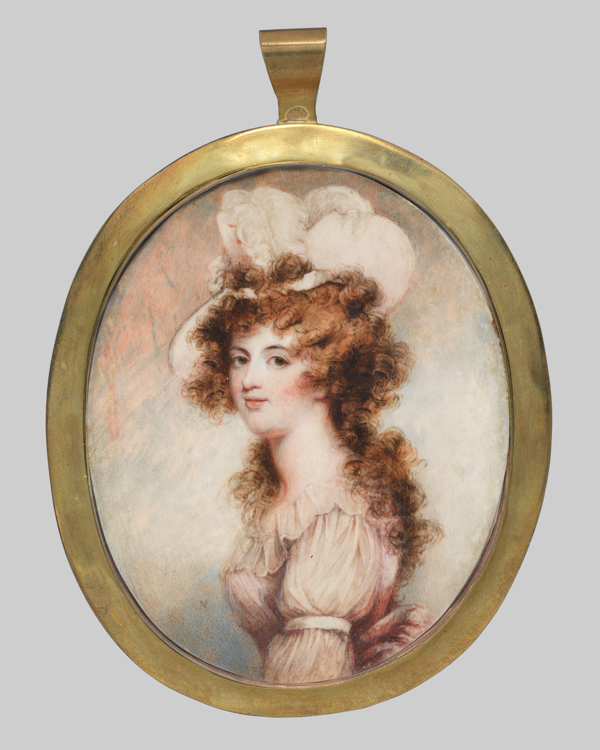 Portrait of a Young Woman by James Nixon - Classic Art canvas print