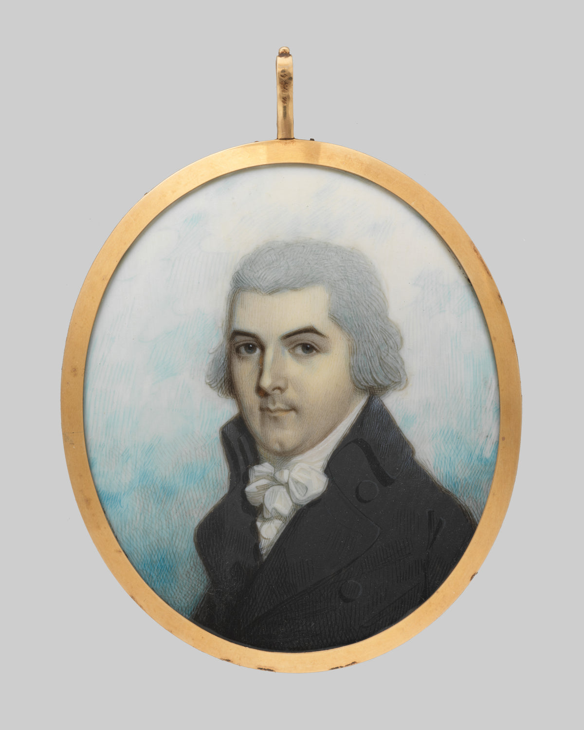 Portrait of a Man by John Barry - Classic Art canvas print
