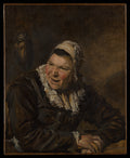 Barbara Claes died 1663, called Malle Babbe by Frans Hals - Oil Painting canvas print
