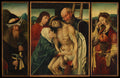 The Descent from the Cross by Master of the Holy Blood - Classic Art canvas print