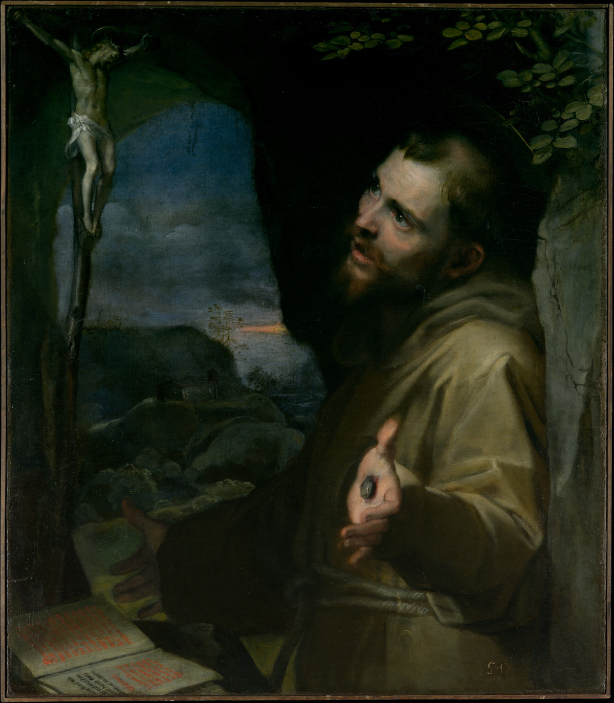 Saint Francis by Federico Barocci - Oil Painting canvas print