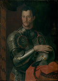 Cosimo I de' Medici 15191574 by Bronzino - Classic Art canvas print