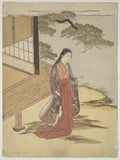 Lady Komachi by Suzuki Harunobu - Ukiyo-e canvas print