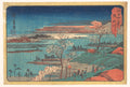 Gotenyama-no Hana by Utagawa Hiroshige - Ukiyo-e canvas print