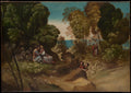 The Three Ages of Humans by Dosso Dossi (Giovanni de Lutero) - Oil Painting canvas print