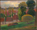 A Farm in Brittany by Paul Gauguin - Post-Impressionist canvas print