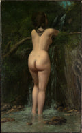 The Source by Gustave Courbet - Realist canvas print