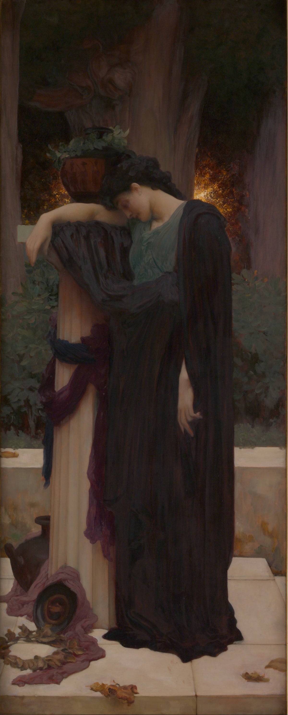 Lachrymae by Frederic, Lord Leighton - Oil Painting canvas print
