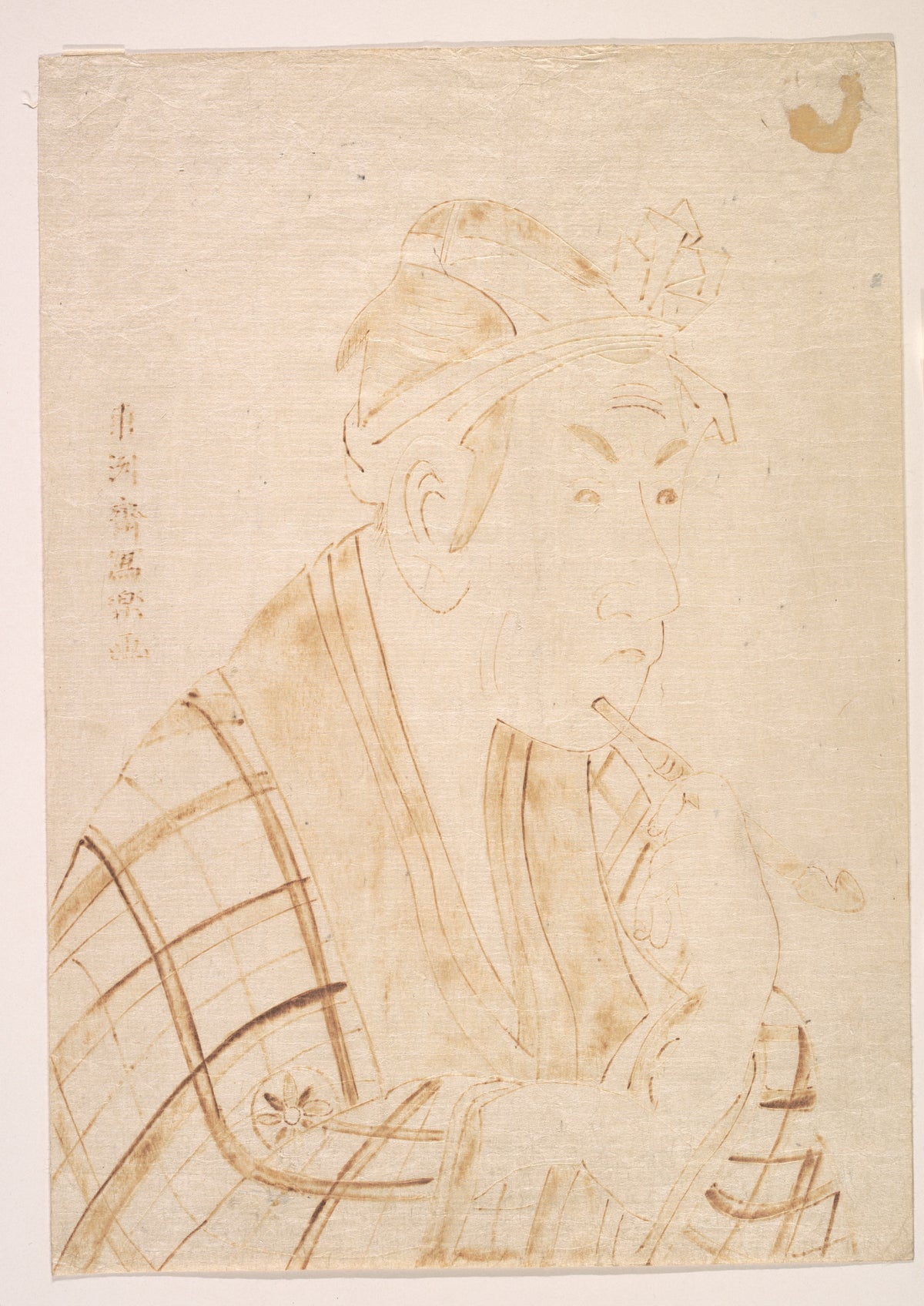 The Actor Matsumoto Koshiro as Banzuin Chobei by Tōshūsai Sharaku - Ukiyo-e canvas print