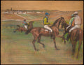 Race Horses by Edgar Degas - Impressionist canvas print
