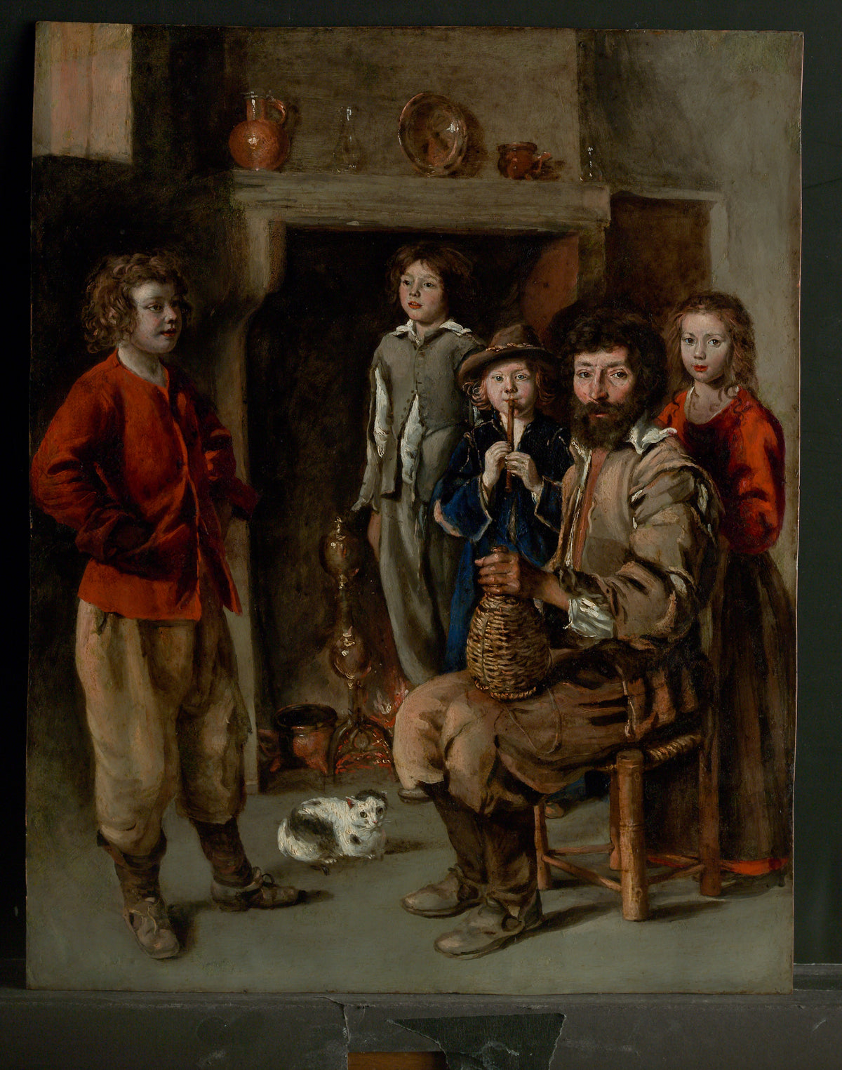 A Peasant Family by Antoine Le Nain - Classic Art canvas print