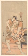 The Actor 2nd Nakamura Sukegoro as a Robber by Katsukawa Shunshō　勝川春章 - Ukiyo-e canvas print