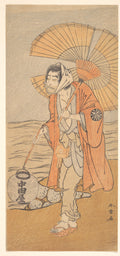 The Actor Nakamura Nakazo I by Katsukawa Shunshō　勝川春章 - Ukiyo-e canvas print