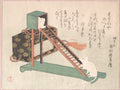 White Mice Playing by Kubo Shunman - Ukiyo-e canvas print