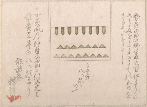A Kind of Religious Paper Decoration by Haikairyō Henpuku - Ukiyo-e canvas print