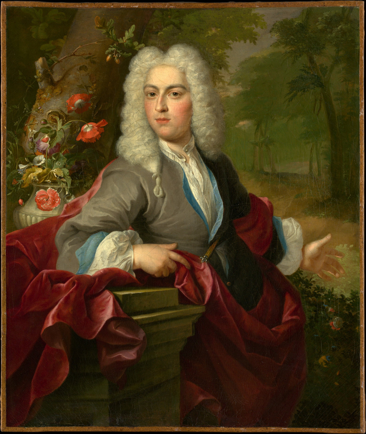 Portrait of a Man by Arnold Boonen - Oil Painting canvas print