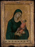 Madonna and Child by Duccio di Buoninsegna - Tempera canvas print