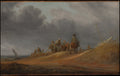 Market by the Seashore by Salomon van Ruysdael - Classic Art canvas print