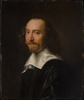 Portrait of a Man by Abraham de Vries - Classic Art canvas print