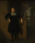 Johan Hulshout 16231687 by Pieter van Slingelandt - Classic Art canvas print