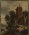 The Pigeon House by Roelof van Vries - Oil Painting canvas print