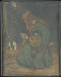 Reverie by Matthys Maris - Oil Painting canvas print