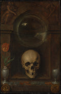 Vanitas Still Life by Jacques de Gheyn II - Classic Art canvas print