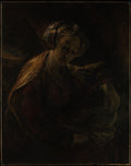 The Sibyl by Willem Drost - Oil Painting canvas print