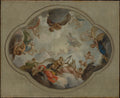 Allegory of the Arts by Jacob de Wit - Oil Painting canvas print