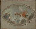 Flora and Zephyr by Jacob de Wit - Oil Painting canvas print