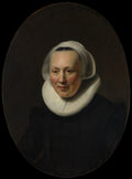 Portrait of a Woman by Rembrandt (Rembrandt van Rijn) - Baroque canvas print