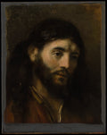 Head of Christ by Rembrandt - Baroque canvas print