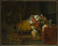 Isaac Blessing Jacob by Gerbrand van den Eeckhout - Oil Painting canvas print